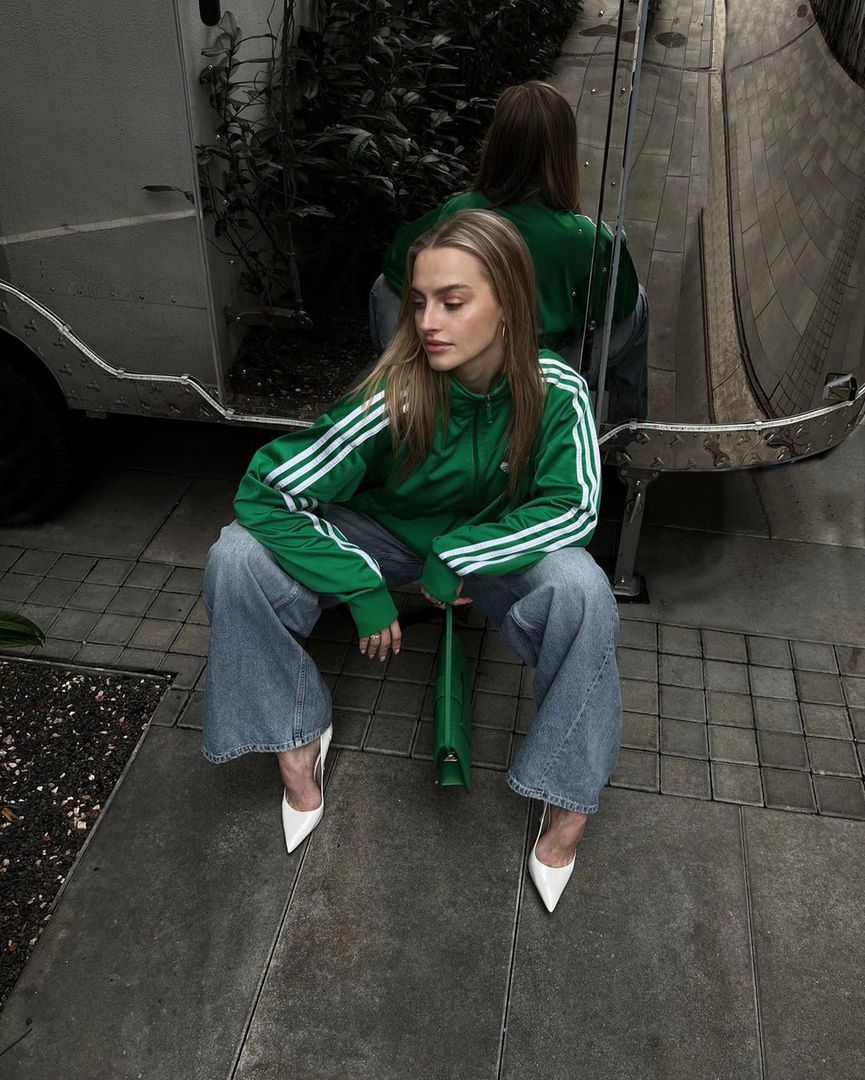 Karolina Pisarek w stylizacji inspirowanej ulicą