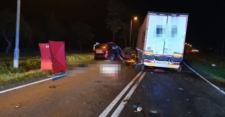 Przyjechał z Meksyku do dziewczyny w Polsce. Zginął w wypadku na DK10