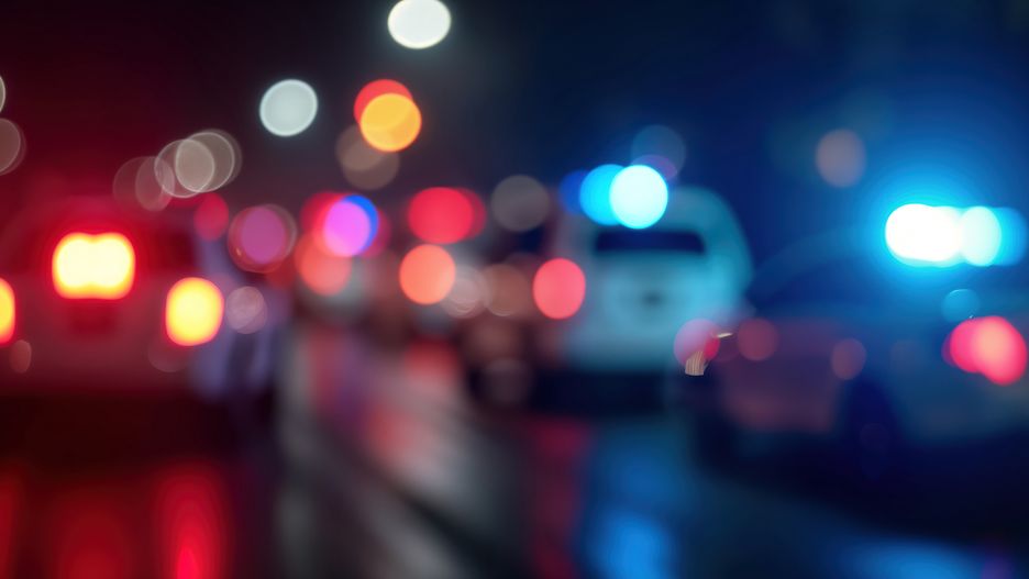 karetka pogotowia, droga, wypadek