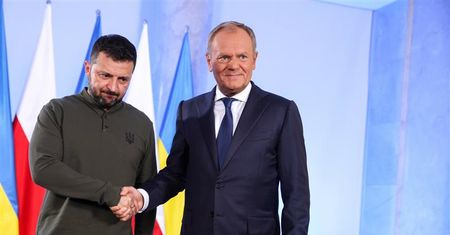 Niespodziewane spotkanie Tuska z Zełenskim
