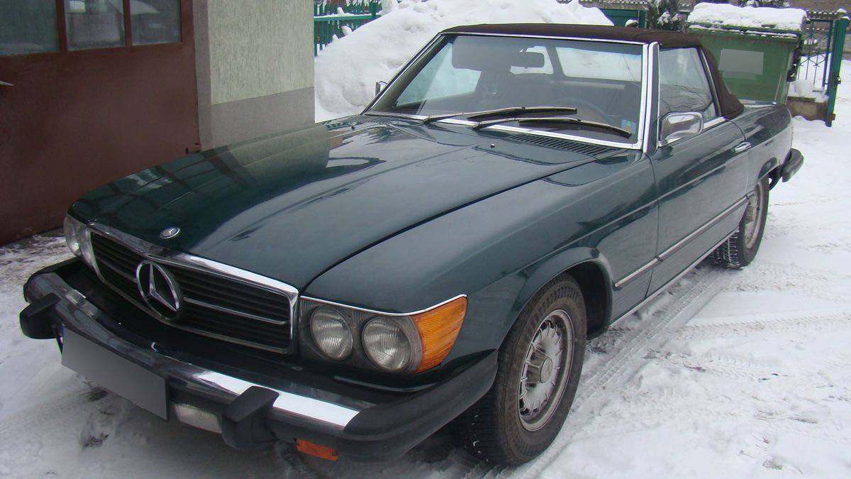 Mercedes 450 SL (R107) - renowacja 1