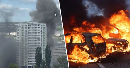 Dziesiątki rannych. Rosjanie zrzucili bomby na Charków