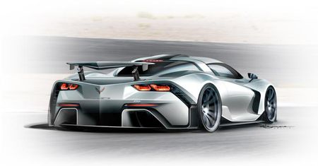 Corvette Zora ZR1 - z silnikiem pośrodku
