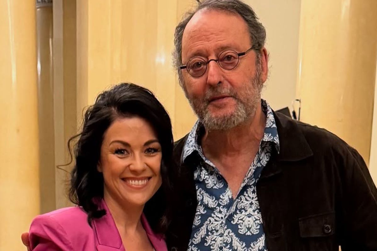 Katarzyna Cichopek spotkała się z Jeanem Reno. Legendarny aktor odwiedził Polskę