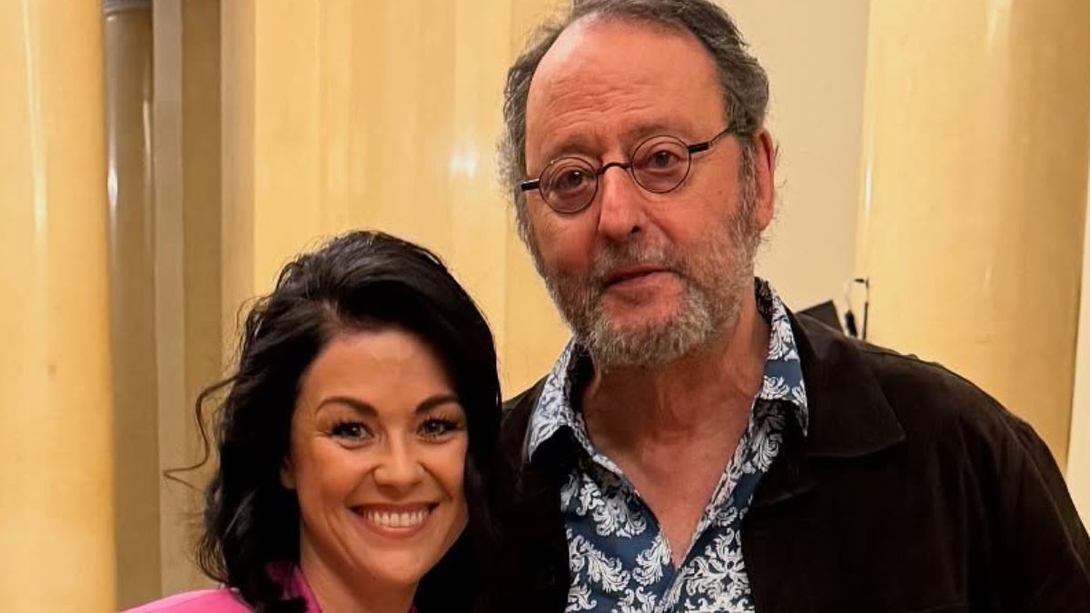 Katarzyna Cichopek spotkała się z Jeanem Reno