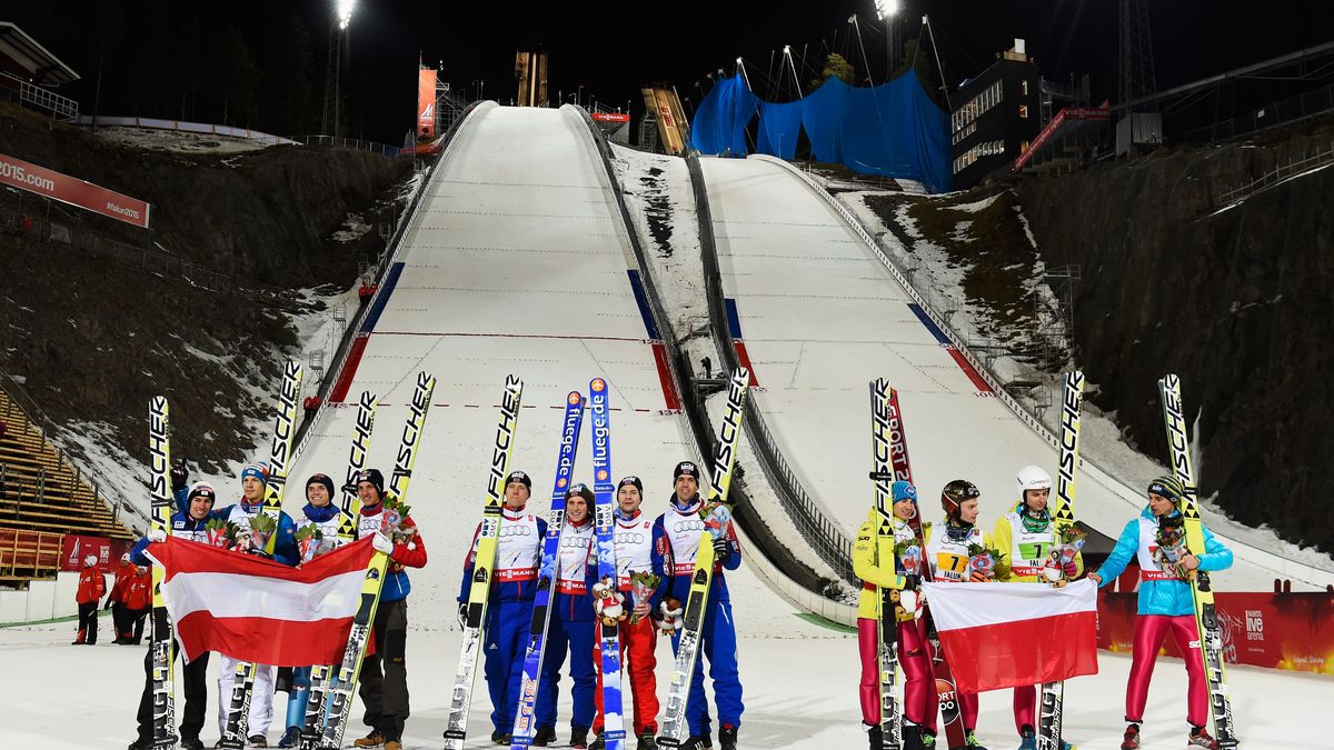 Skocznia w Falun — zdjęcie archiwalne