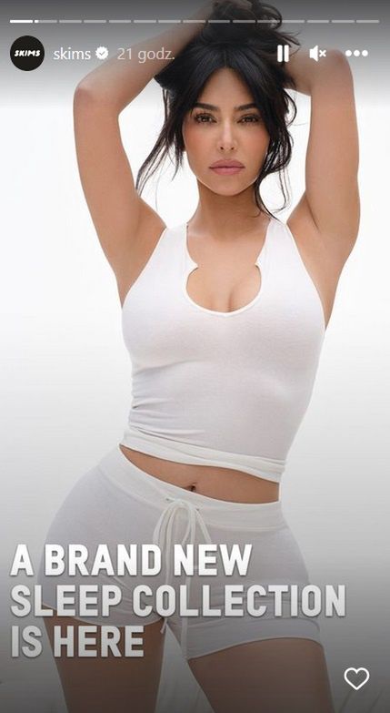 Kim Kardashian w nowej kampanii Skims