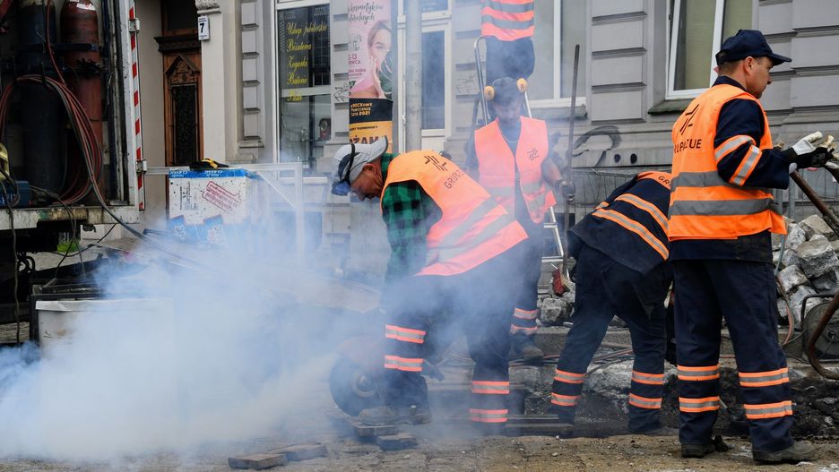 MPK Wrocław remont naprawa objazdy torowisko