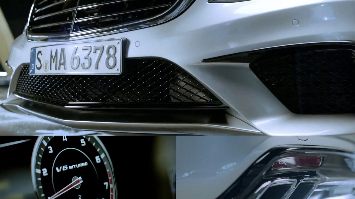 Mercedes S63 AMG (zrzuty ekranu)