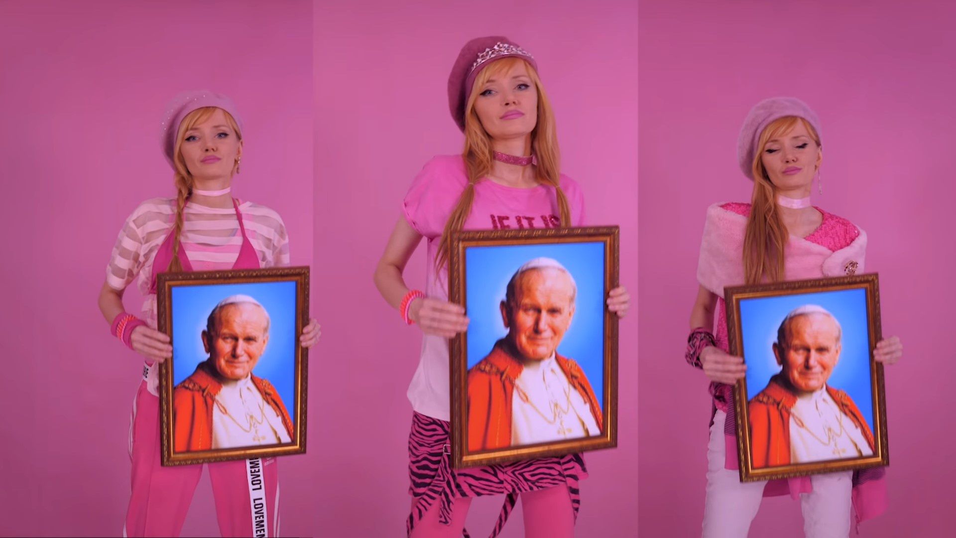 ADU szokuje w piosence o papieżu