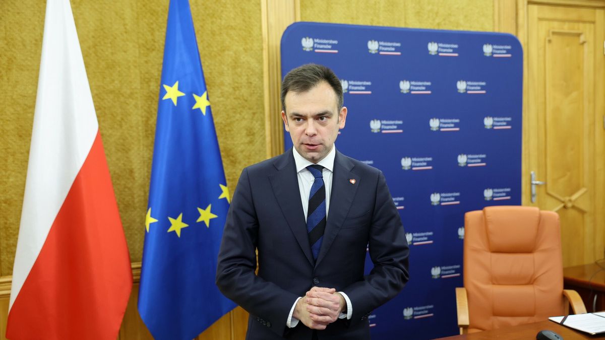 Minister finansów Andrzej Domański