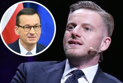 Wulgarnie pożegnał rząd i Morawieckiego. Nie gryzie się w język