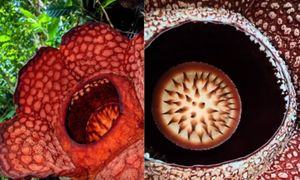 13 lat czekania na jeden kwiat. Dotarli do "grzyba o twarzy tygrysa"