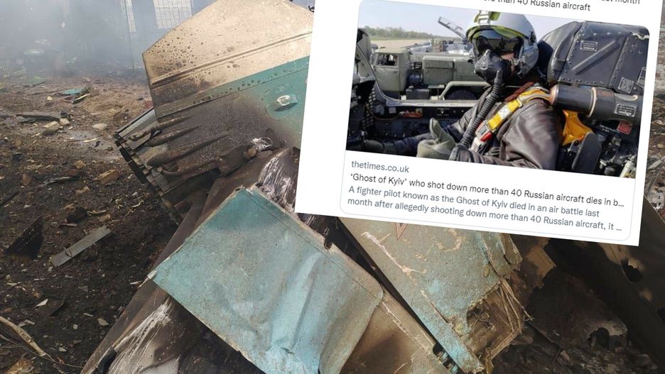 "Duch Kijowa" nie żyje. Zginął w walce 