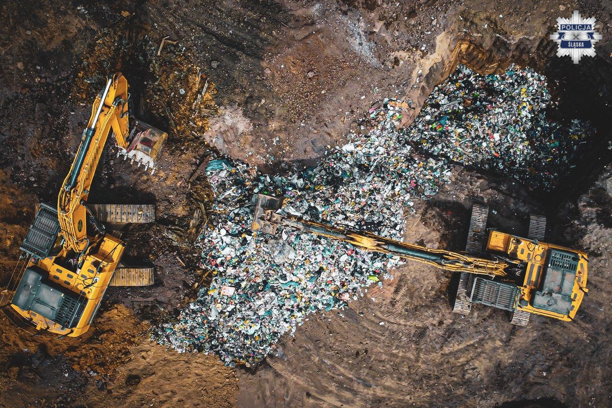 Potężne uderzenie w mafię śmieciową na Śląsku.