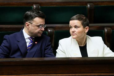 wiceminister kultury M. Wróbel i minister kultury M. Cienkowska