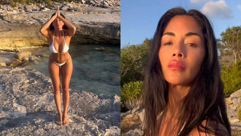 Nicole Scherzinger odsłoniła wyrzeźbioną sylwetkę w kusym bikini