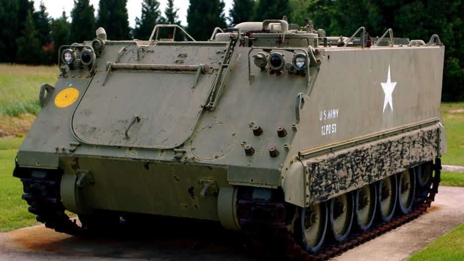 Transporter opancerzony M113 w wersji podstawowej