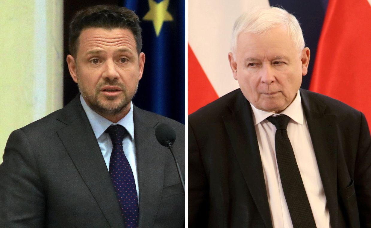 Trzaskowski o prezesie PiS. "Bogaty rentier"