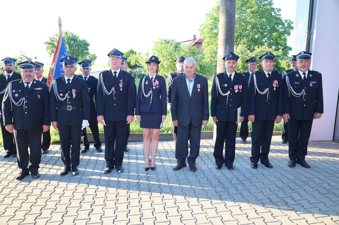90-lecie Ochotniczej Straży Pożarnej w Ustkowie. Były odznaczenia i podziękowania