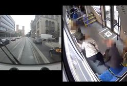 Wrocław. To mogło zakończyć się tragedią. Pieszy nie ma pierwszeństwa przed tramwajem!