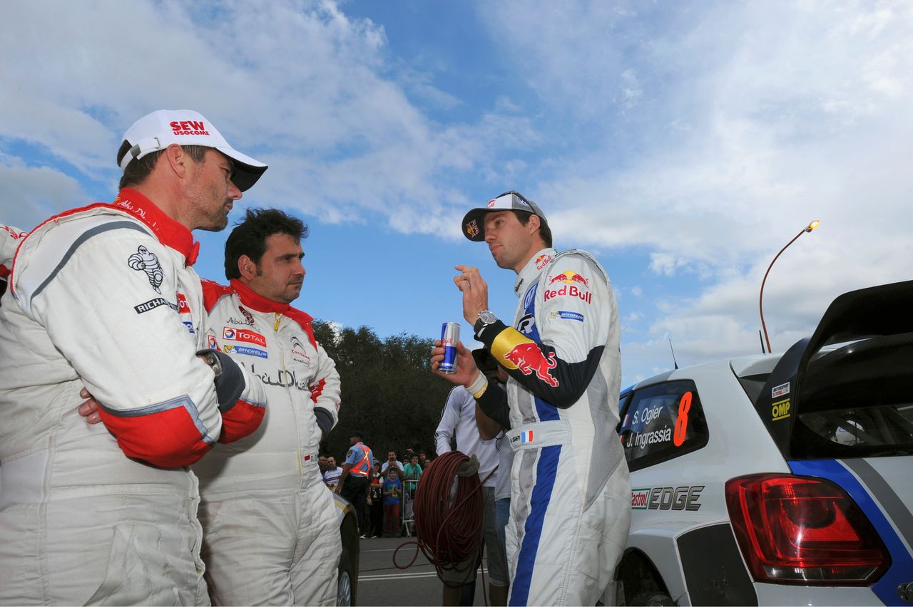 Loeb, D. Elena, SÃ©bastien Ogier (F)WRC Rally Argentina 2013