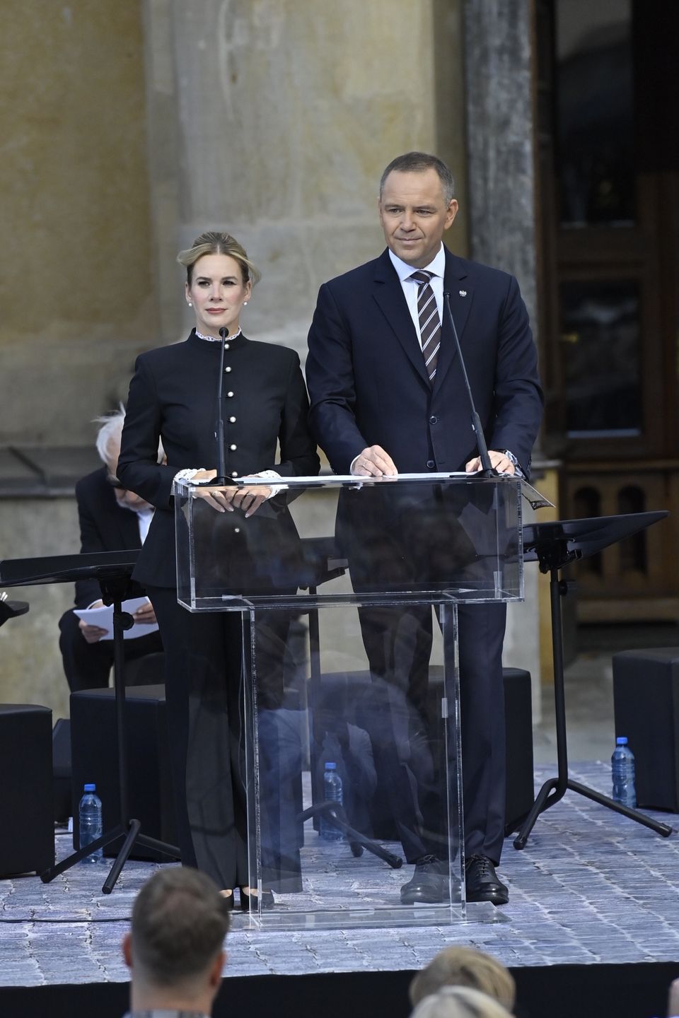 Marta i Karol Nawroccy czytają "Dziady"