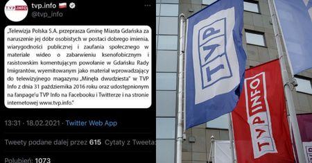 TVP uchyla się od publikowania przeprosin? Po godzinie ZNIKNĘŁY ze strony i zapowiedziano... skargę kasacyjną