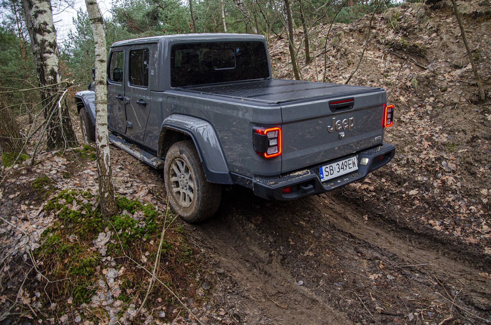 Jeep Gladiator na Poligonie4x4