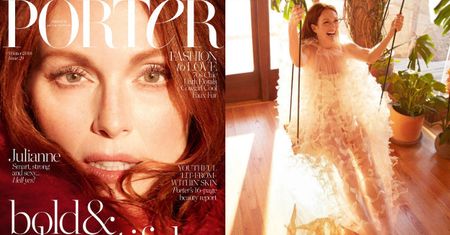 Olśniewająca Julianne Moore w jesiennej sesji dla "Porter Magazine"