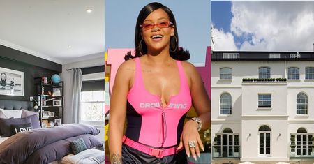Rihanna mieszka w londyńskiej willi wartej 30 MILIONÓW FUNTÓW! (ZDJĘCIA)