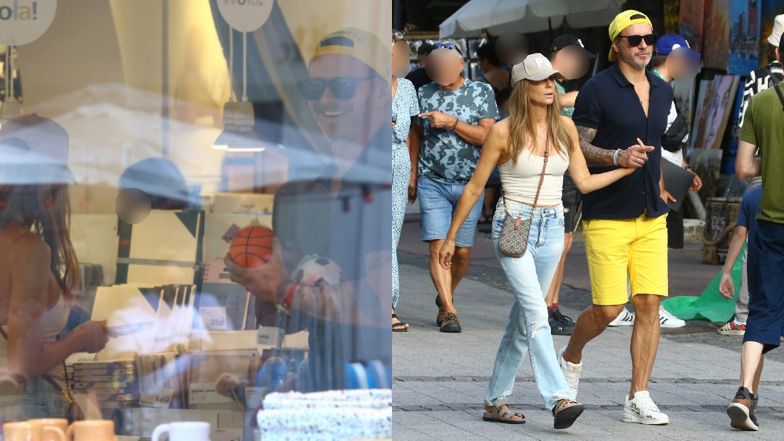 Małgorzata Rozenek i Radosław Majdan przyłapani w Sopocie