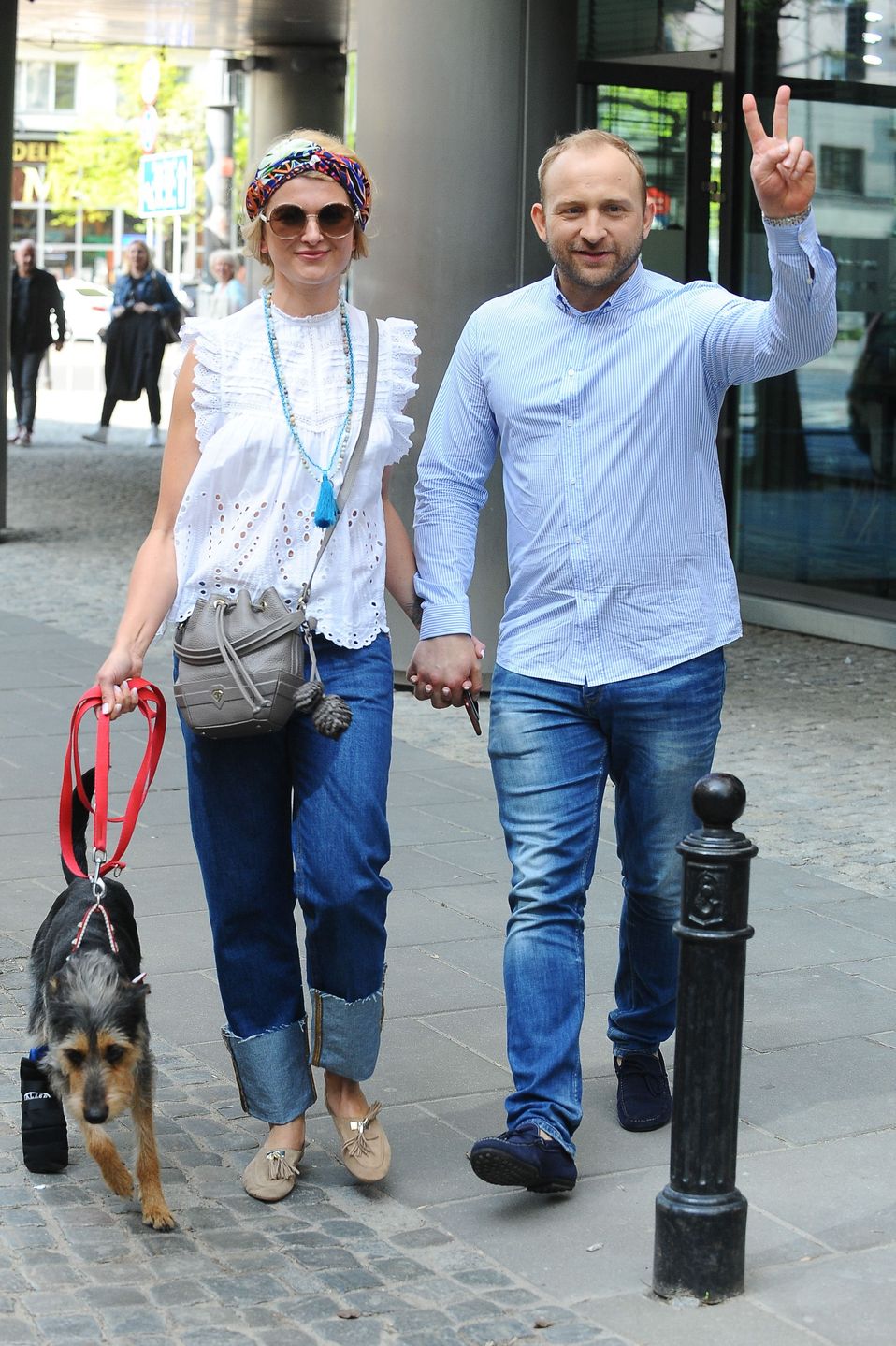 Justyna Nagłowska i Borys Szyc 