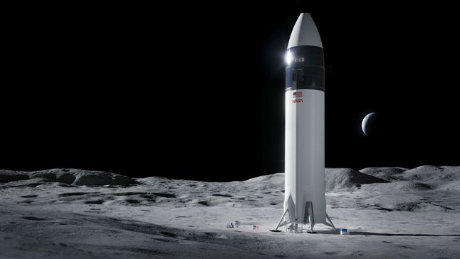Wizja lądownika księżycowego SpaceX