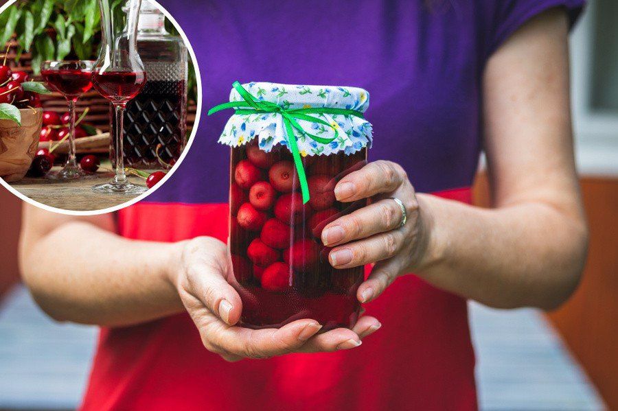 Zwalcza bóle stawów i objawy alergii. Czereśniówka pobudza krążenie, obniża cholesterol. Przepis na nalewkę z czereśni z pestkami