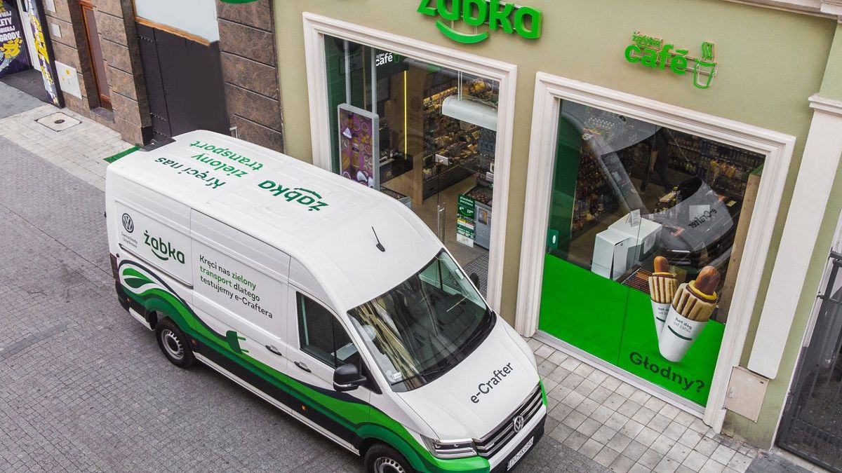 Wspólne testy prowadzą firmy Volkswagen Samochody Użytkowe i Żabka Polska (fot. Volkswagen Polska)