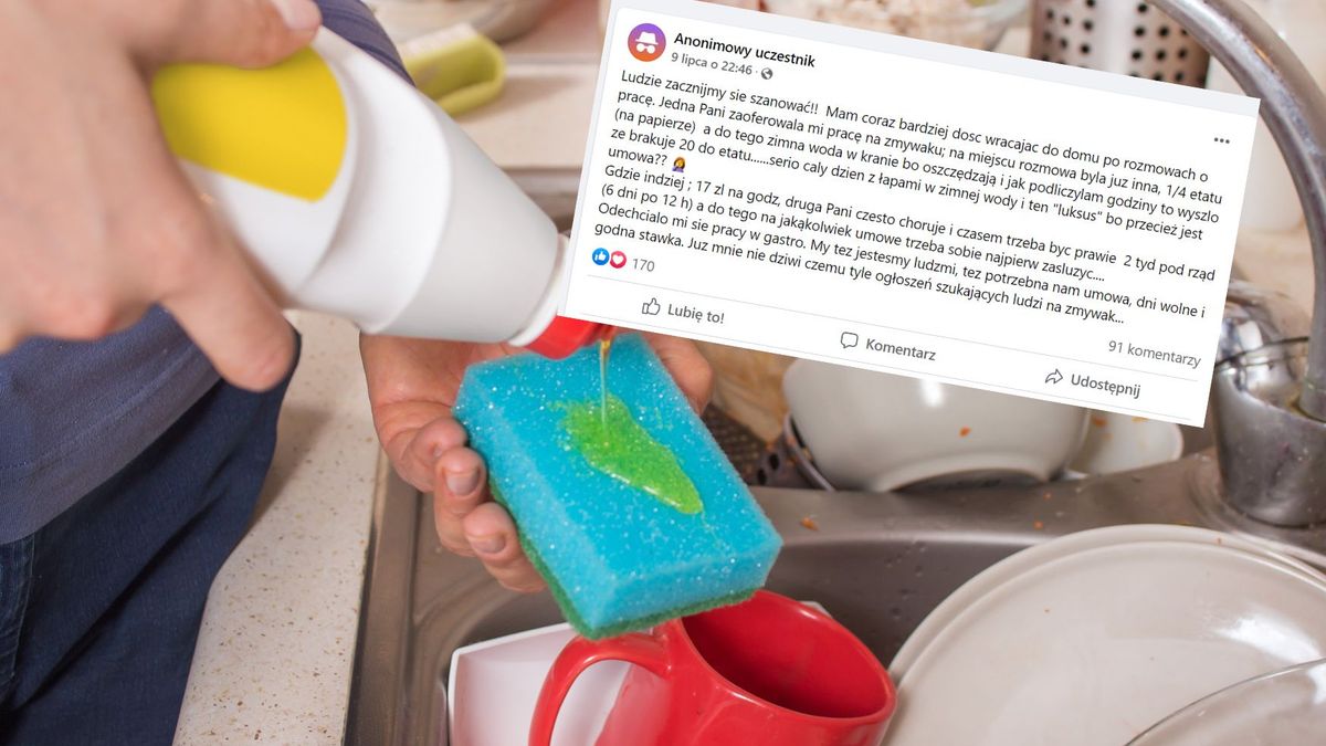 Opisała jak się pracuje w gastronomii. Szok  po wpisie internautki