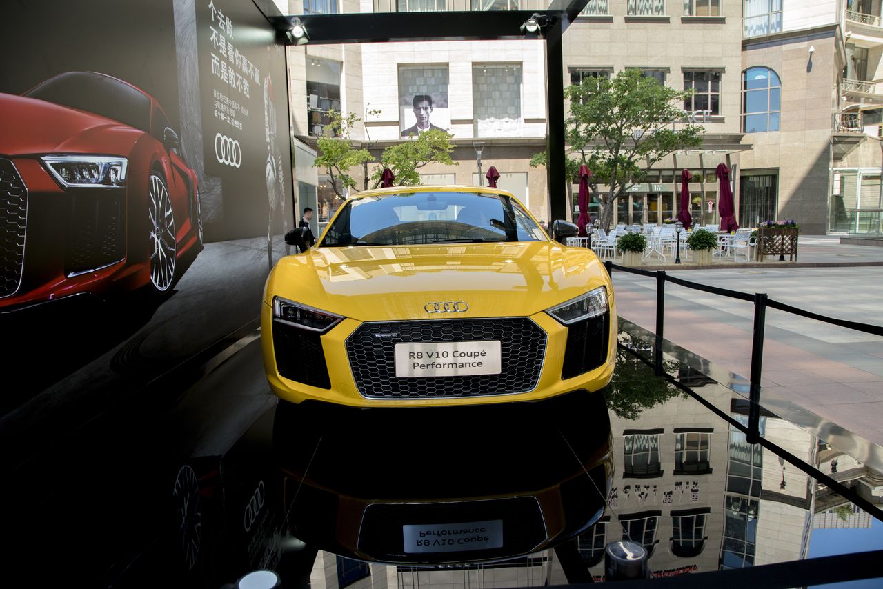 Audi R8 wybrał Piotr Zieliński