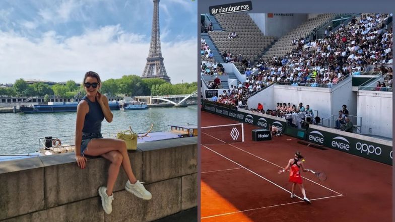 Gwiazdy wspierają Igę Świątek podczas finału Roland Garros