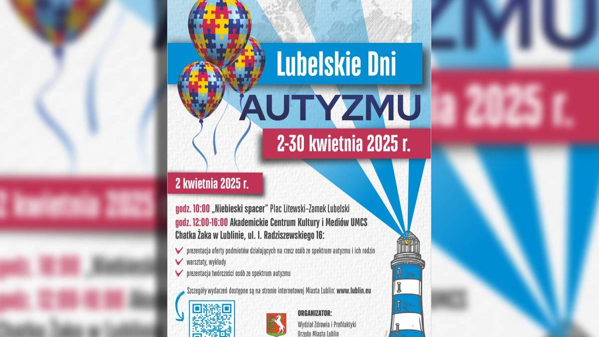 Lubelskie Dni Autyzmu - plakat