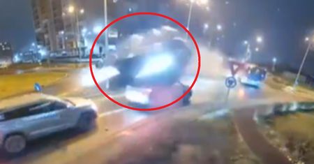 Nagranie mrozi krew. Auto aż wyleciało w powietrze