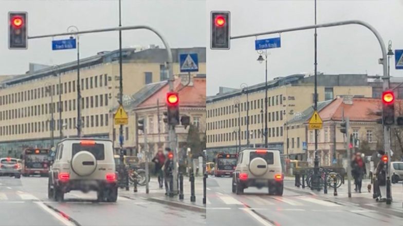 Sara Boruc łamie przepisy ruchu drogowego 