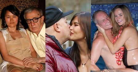 Po rozstaniu wybrali MŁODSZE PARTNERKI: Krzysztof Skiba, Woody Allen, Gerard Pique, Piotr Zelt... (ZDJĘCIA)