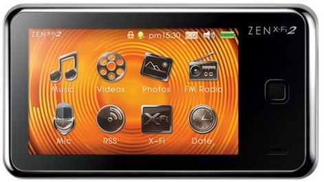 Creative Zen X-Fi 2 już w sprzedaży 1