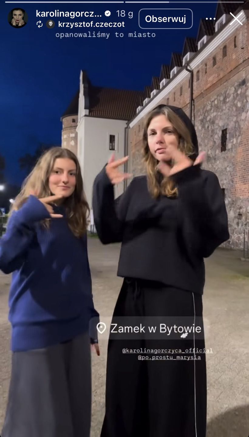 Karolina Gorczyca z córką