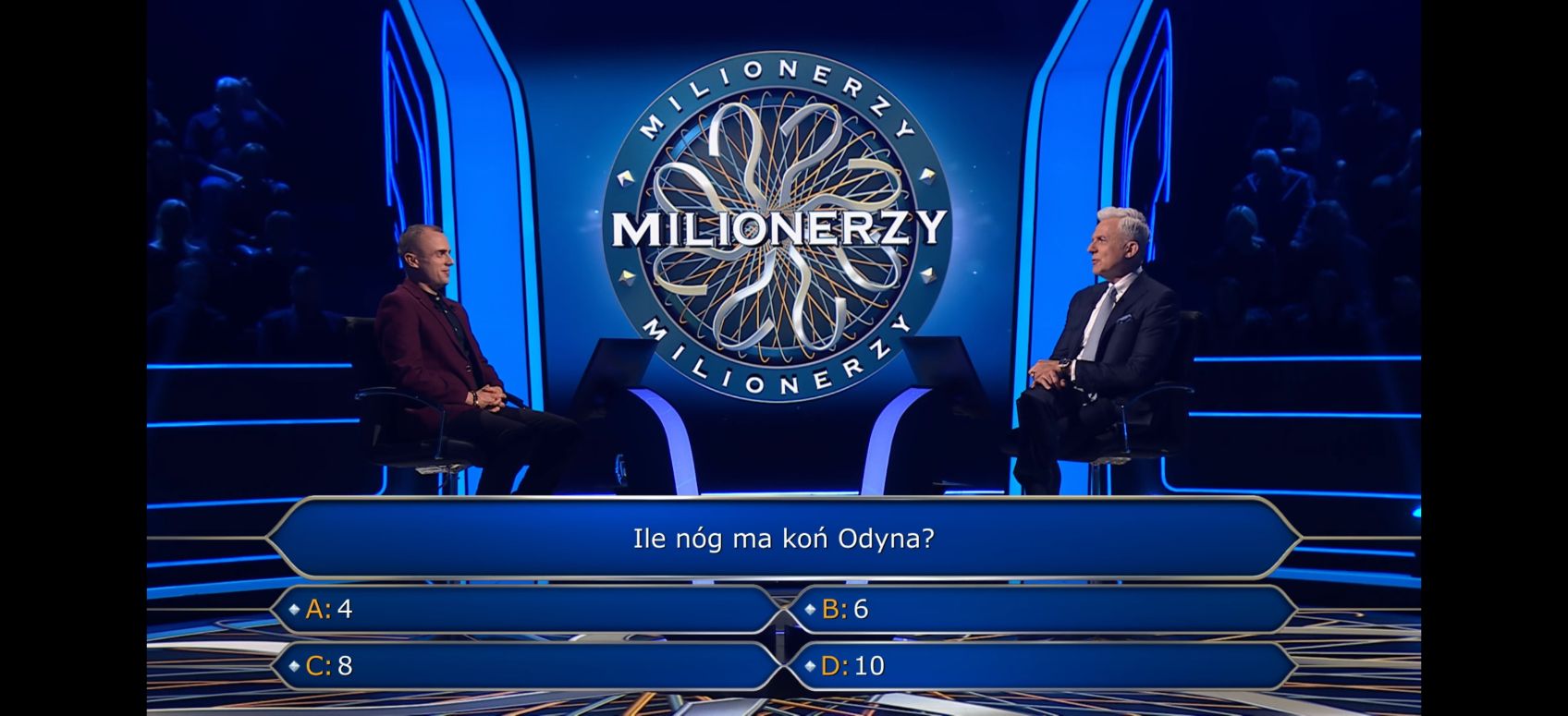Kadr z "Milionerów"