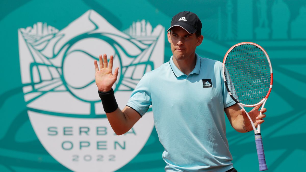 PAP/EPA / ANDREJ CUKIC / Na zdjęciu: Dominic Thiem