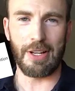 Chris Evans przypadkowo opublikował rozebrane zdjęcie na Instagramie. Teraz się tłumaczy