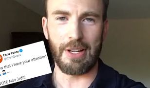 Chris Evans przypadkowo opublikował rozebrane zdjęcie na Instagramie. Teraz się tłumaczy