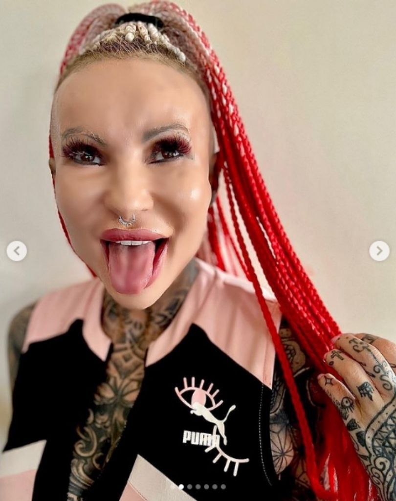 Adrianna Eisenbach z "Królowych życia" prezentuje twarz bez tatuaży